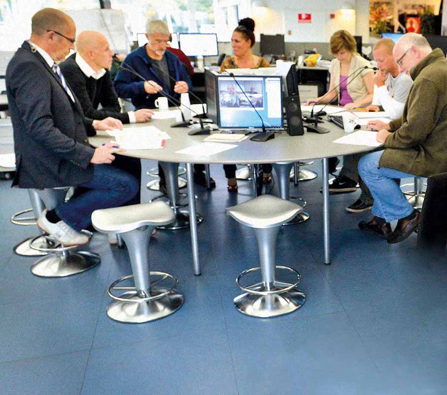 Nordjyske Medier case study, office image