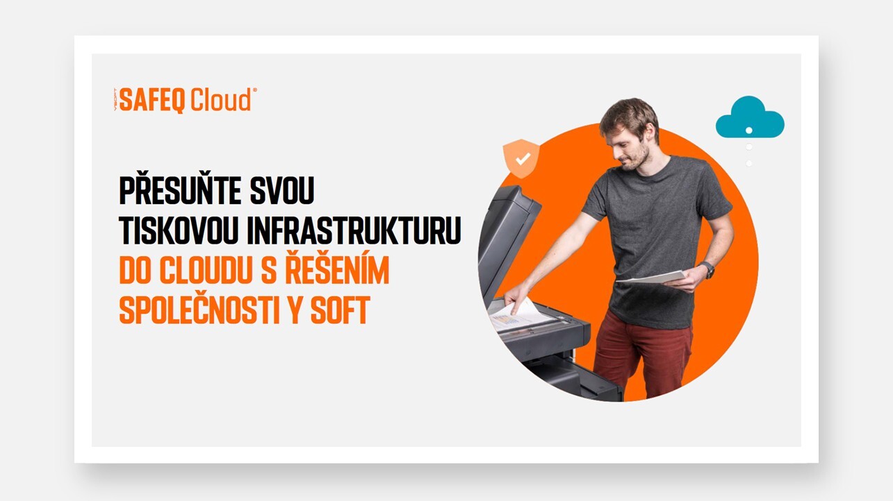 SAFEQ Cloud Brochure Czech